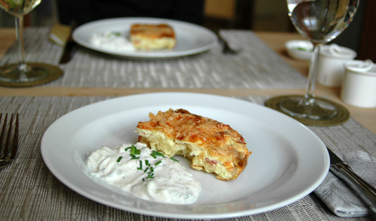 Kartoffel-Nudel-Auflauf