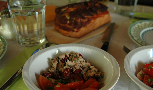 Papas Thunfisch-Bohnen-Salat