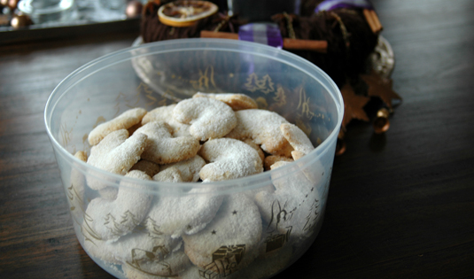 Glutenfreie Vanillekipferl