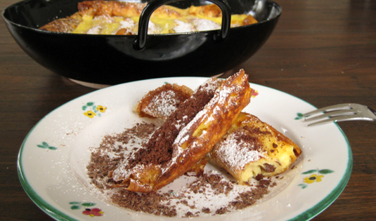 Omas Topfenpalatschinken