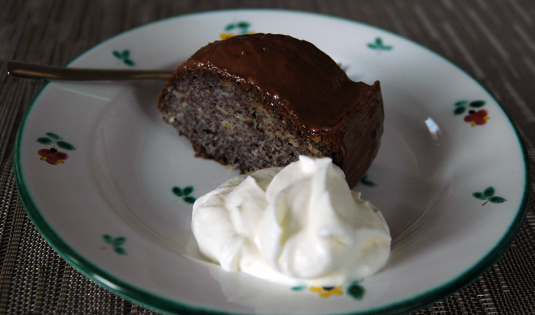 Mohn-Apfel-Becherkuchen