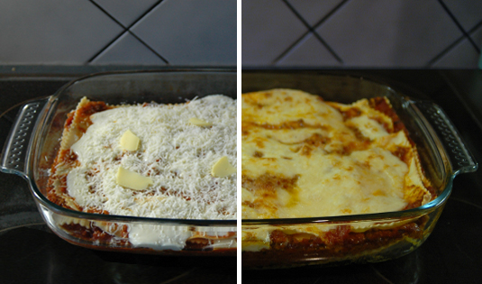 Hausgemachte Lasagne