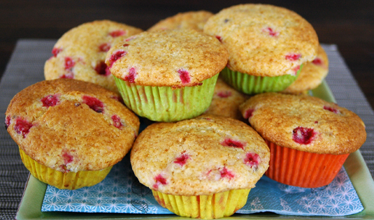 Ribisel Polenta Muffins Ribisel Polenta Muffins