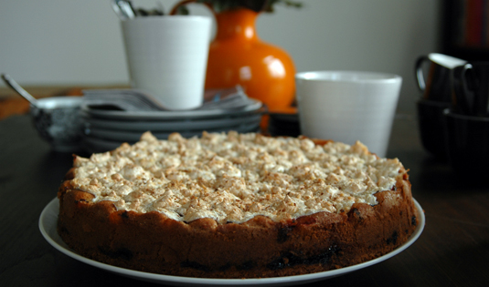 Zwetschkentorte mit Baiser Zwetschkentorte mit Baiser