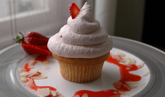 Erdbeer-Mascarpone Cupcakes