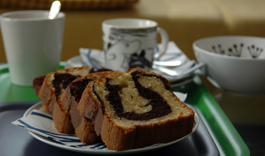 Bananen-Marmorkuchen