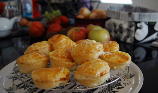 Blätterteig Topfenmuffins Blätterteig Topfenmuffins