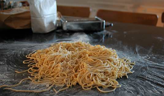 Hausgemachte Pasta
