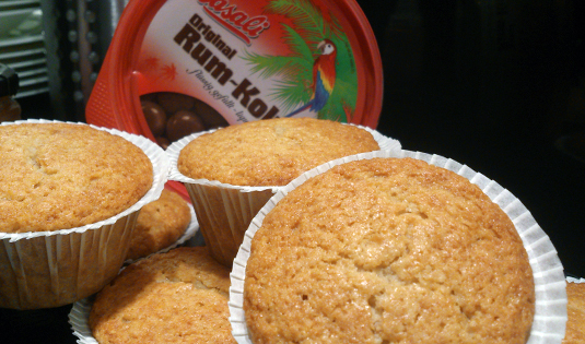 Rum-Kokos Muffins Rum-Kokos Muffins