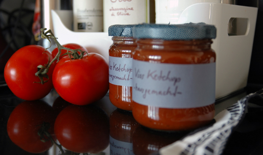 Vios hausgemachtes Tomatenketchup