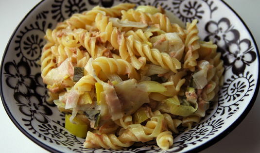 Schnelle Thunfischpasta