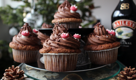 Schoko-Baileys Cupcakes Schoko-Baileys Cupcakes