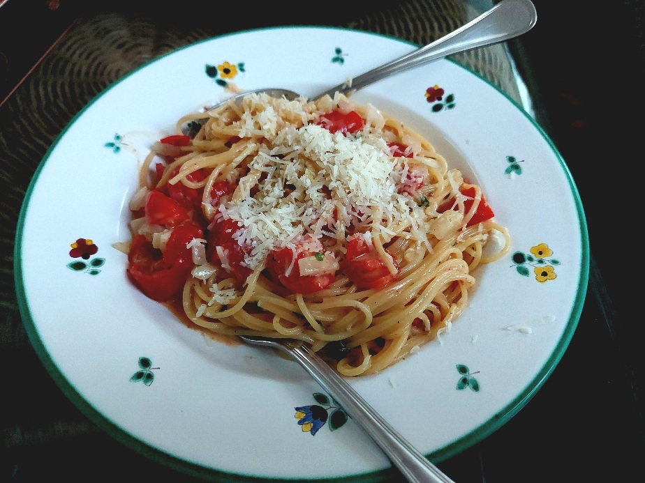 Spaghettini mit Zitronensauce Spaghettini mit Zitronensauce