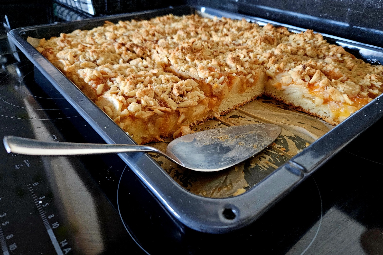 Apfelkuchen vom Blech